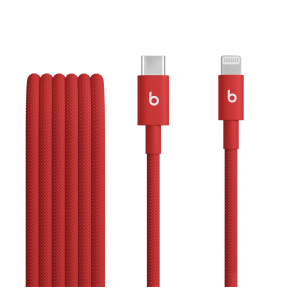 Beats USB-C/Lightning Woven Cable (1.5m)-Rapid Red Beats USB-C/Lightning Woven Cable (1.5m)-Rapid Red