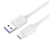 PremiumCord Kábel USB 3.1 C/M - USB 2.0 A/M, Super fast charging 5A, biely, 2m