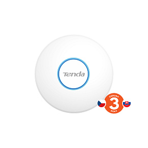 Tenda i26 WiFi6 AX1500 AP 1501 Mbps, 1x GLAN, 12x SSID, VLAN, aktívny PoE, stena/strop, Client + AP