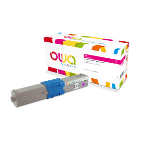 OWA Armor toner kompatibilný s OKI 44973510, 6000st, červená/magenta