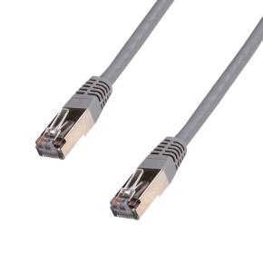 DATACOM Patchkábel 5m, FTP, Cat5e, RJ45, sivý DATACOM Patchkábel 5m, FTP, Cat5e, RJ45, sivý