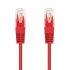 Kábel C-TECH patchcord Cat5e, UTP, červený, 2m