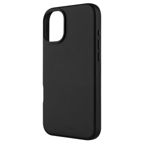 FIXED MagLeather kožený kryt iPhone 16+ čierny