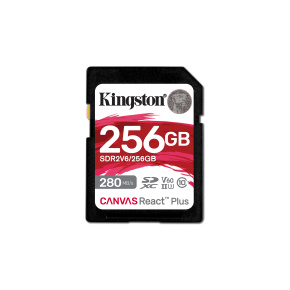 Kingston Canvas React Plus/SDHC/256 GB/UHS-II U3 ??/ Class 10 Kingston Canvas React Plus/SDHC/256 GB/UHS-II U3 ??/ Class 10