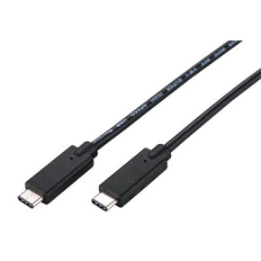 Kábel C-TECH USB 3.2, Type-C (CM/CM), PD 100W, 20Gbps, 1m, čierny Kábel C-TECH USB 3.2, Type-C (CM/CM), PD 100W, 20Gbps, 1m, čierny