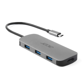 Acer 7in1 USB-C dongle (HDMI, USB, USBC, SD, MicroSD)