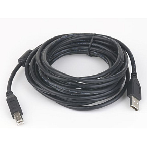 Kábel USB A-B 1,8m 2.0 HQ s ferritovým jadrom