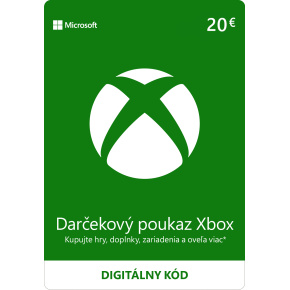 ESD XBOX - Darčeková karta Xbox 20 EUR