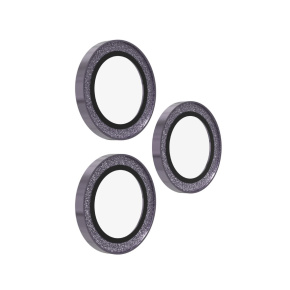 ZAGG Ochranná šošovka Premium pre Apple 17 Pro/Pro Max/16 Pro/Pro Max/15 Pro/Pro Max - fialová trblietka