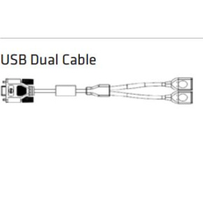 Honeywell Dual USB typu A breakout Y-cable