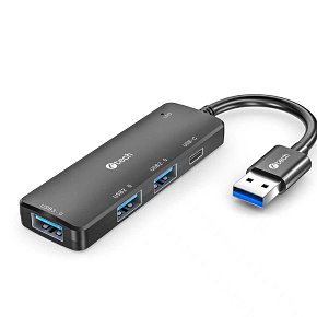 HUB USB C-tech UHB-U3-AC, 3x USB-A/1x USB-C/USB 3.0 HUB USB C-tech UHB-U3-AC, 3x USB-A/1x USB-C/USB 3.0