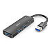 HUB USB C-tech UHB-U3-AC, 3x USB-A/1x USB-C/USB 3.0