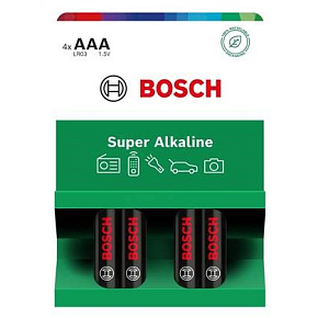 Bosch LR03SA4B/00 Super Alkaline (Blistr 4 ks) Bosch LR03SA4B/00 Super Alkaline (Blistr 4 ks)