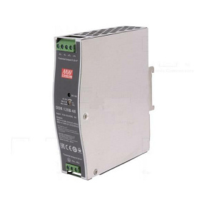 MEANWELL - DDR-120B-48 - Priemyselný menič napätia z 17-34V na 48V 120W na DIN