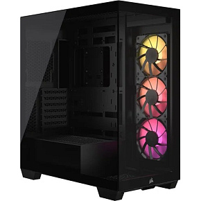 CORSAIR 3500X ARGB TG Mid-Tower Black CORSAIR 3500X ARGB TG Mid-Tower Black