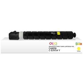 OWA Armor toner kompatibilný s Canon C-EXV54Y, 8500st, žltá/yellow OWA Armor toner kompatibilný s Canon C-EXV54Y, 8500st, žltá/yellow