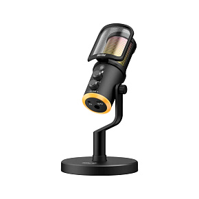 GENIUS mikrofón MIC-S400U, čierna GENIUS mikrofón MIC-S400U, čierna