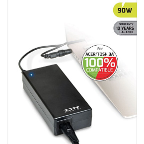 PORT CONNECT ACER/TOSHIBA 100% napájací adaptér k notebooku, 19V, 4,74 A, 90W, 3x ACER/TOSHIBA konektor
