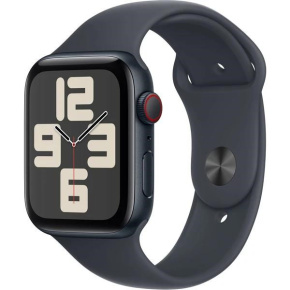 Apple Watch SE (2024) GPS + Cellular 44mm Midnight Aluminium Case with Midnight Sport Band - S/M Apple Watch SE (2024) GPS + Cellular 44mm Midnight Aluminium Case with Midnight Sport Band - S/M