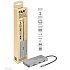 Club3D hub USB-C, rozbočovač 9 v 1 s HDMI, VGA, 2x USB Gen1 Type-A, RJ45