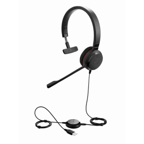Jabra Evolve 30 II/Mono/Jack/Drôt/MS/Čierna