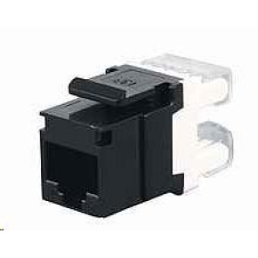 Solarix zárezový keystone CAT5E UTP RJ45 čierny SXKJ-5E-UTP-BK Solarix zárezový keystone CAT5E UTP RJ45 čierny SXKJ-5E-UTP-BK