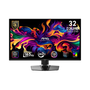 MSI MAG/322UP E16/31,5"/QD-OLED/4K UHD/165Hz/0,03ms/Čierna/3R