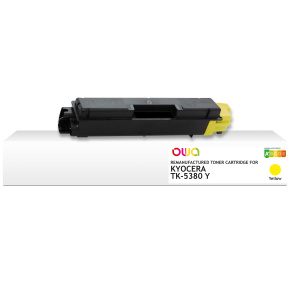 OWA Armor toner kompatibilný s Kyocera TK-5380Y, 10000st, žltá/yellow OWA Armor toner kompatibilný s Kyocera TK-5380Y, 10000st, žltá/yellow