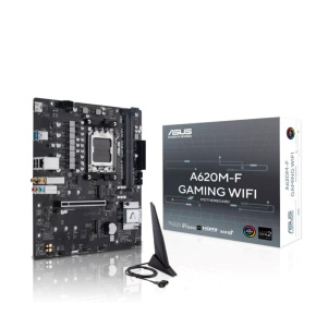 ASUS MB Sc AM5 A620M-F GAMING WIFI, AMD A620, 2xDDR5, 1xHDMI, mATX ASUS MB Sc AM5 A620M-F GAMING WIFI, AMD A620, 2xDDR5, 1xHDMI, mATX