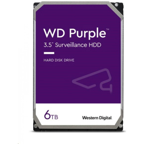 WD Purple/6TB/HDD/3.5"/SATA/5400 RPM/3R WD Purple/6TB/HDD/3.5"/SATA/5400 RPM/3R