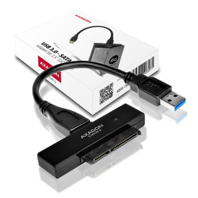 AXAGON ADSA-1S6, USB 3.2 Gen 1 - SATA 6G SSD/HDD adaptér vr. 2.5" púzdra