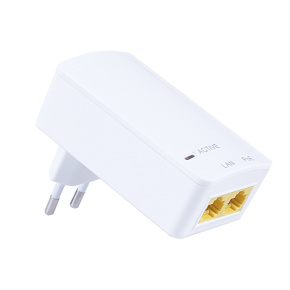 MaxLink PI15S PoE injektor - 802.3af, 48V, 0.32A, 15,4 W, 1Gbit, do zásuvky