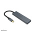 AKASA - externý USB hub - USB typ-C na 4 x USB 3.0
