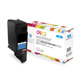 OWA Armor toner kompatibilný s Dell 593-11141, 1400st, modrá/cyan OWA Armor toner kompatibilný s Dell 593-11141, 1400st, modrá/cyan
