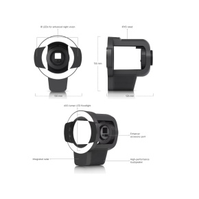 Ubiquiti UACC-Pro-Bullet-Enhancer-B, Pro Bullet Enhancer, čierna