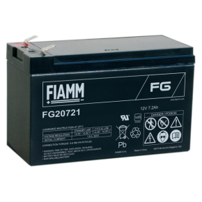 Fiamm olovená batéria FG20721 12V/7,2Ah Faston F1 4,8mm Fiamm olovená batéria FG20721 12V/7,2Ah Faston F1 4,8mm