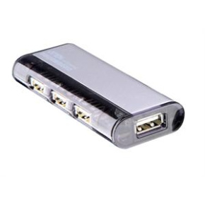ATEN USB 2.0 hub, 4port, magnetický, SILVER ATEN USB 2.0 hub, 4port, magnetický, SILVER