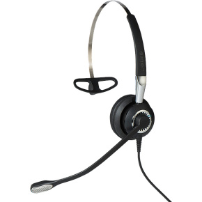 Jabra BIZ 2400 II/Mono/QD/Drôt/Čierna-strieborná