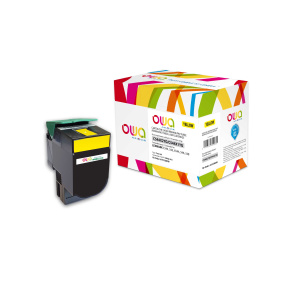 OWA Armor toner kompatibilný s Lexmark C544X2YG, 4000st, žltá/yellow OWA Armor toner kompatibilný s Lexmark C544X2YG, 4000st, žltá/yellow
