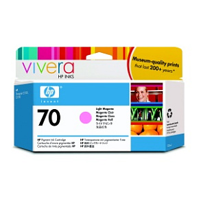 HP no 70 sv. purpurová atramentová kazeta, C9455A HP no 70 sv. purpurová atramentová kazeta, C9455A