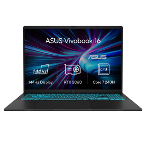 ASUS V16/V3607VM-RP063W/7-240H/16"/WUXGA/16GB/1TB/RTX 5060/W11H/Black/2R