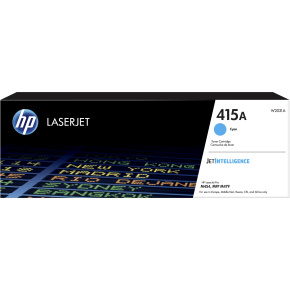 HP 415 Cyan LaserJet Toner Cartridge, W2031A