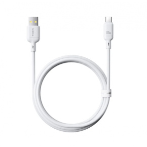 Baseus Rýchlonabíjací kábel Silky USB/USB-C 1m 100W biely