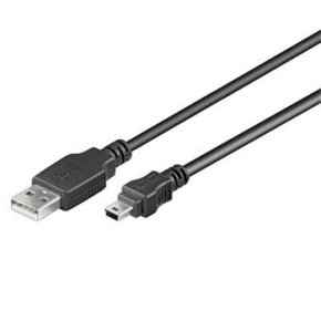 PremiumCord Kábel USB 2.0, A-B mini, 5pinov, 20cm PremiumCord Kábel USB 2.0, A-B mini, 5pinov, 20cm