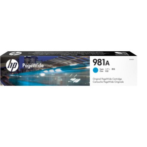 HP 981A - azúrová atramentová kazeta, J3M68A