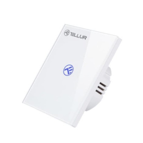 Tellur WiFi Smart Spínač, 1 port, 1800W, 10A biely Tellur WiFi Smart Spínač, 1 port, 1800W, 10A biely