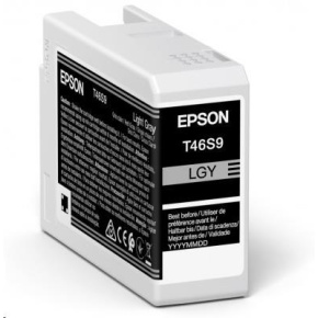 Atrament EPSON Singlepack Light Gray T46S9 UltraChrome Pro 10 25 ml Atrament EPSON Singlepack Light Gray T46S9 UltraChrome Pro 10 25 ml