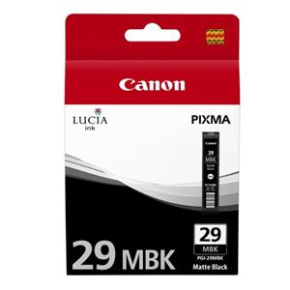 Canon PGI-29 MBK, matná čierna Canon PGI-29 MBK, matná čierna
