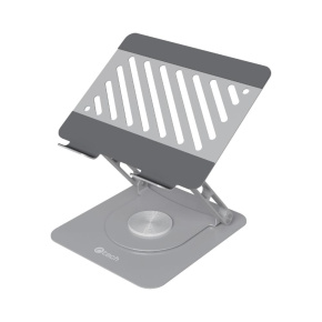 C-TECH Stojan na notebook Quallis NTS-200, do 16", nastavitelný, kovový