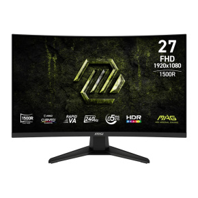 MSI MAG/275CF X24/27"/VA/FHD/240Hz/0,5ms/Čierna/3R